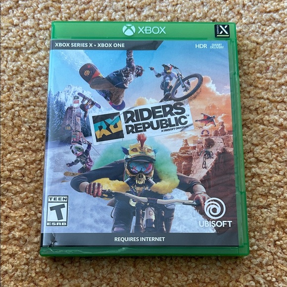 Ubisoft Riders Republic for Xbox - Green Case - Picture 1 of 3